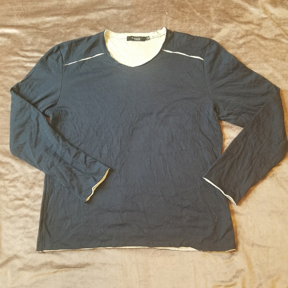 Threads By Saks Fifth Avenue Long Sleeve Shirt